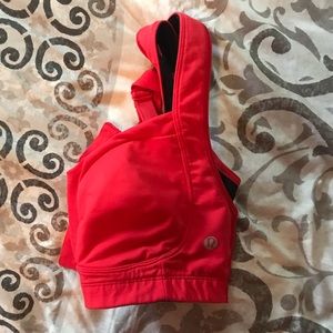 Lululemon Tata Tamer Sports Bra Bright Red 32D